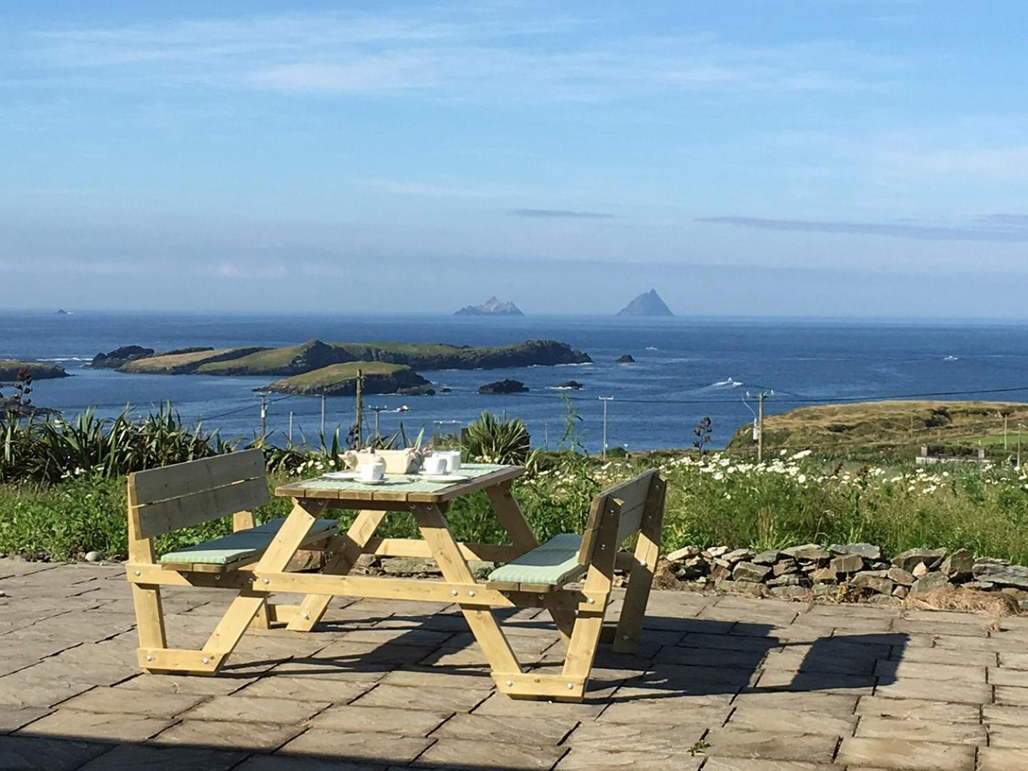 Ring Of Kerry - Einmaliger Blick Auf Skelligs Apartman Clynacartan Kültér fotó